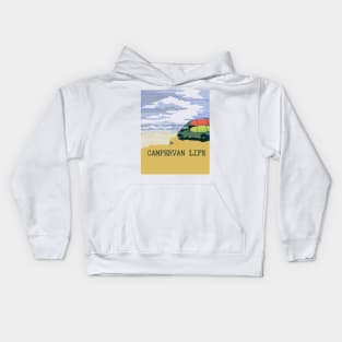 Surfing dudes Kids Hoodie